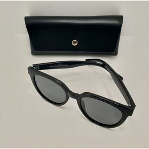 Sojos SJ2175 C1 SY Gloss Black Frame Grey Polarized Lens Sunglasses UV400 Case